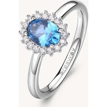 Prsten Prsten Brosway Fancy Fredom Blue FFB70 Velikost 54