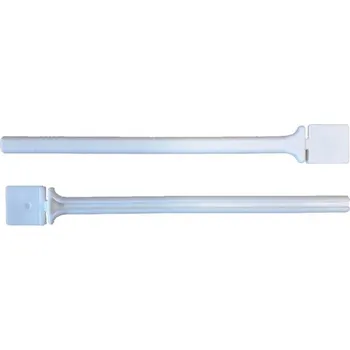 Pro ptáka Nobby plastové bidýlko do klece bílá 23cm 1ks