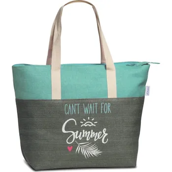 Kabelka Fabrizio Plážová taška přes rameno 27l Can´t wait for Summer 55204-2823 zelená