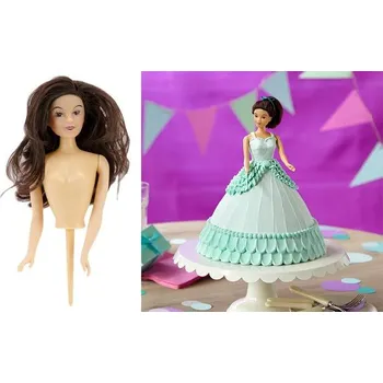 Panenka Zapichovací panenka Barbie - bruneta - Wilton