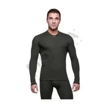 Pánské termoprádlo Triko s dlouhým rukávem Moira M khaki