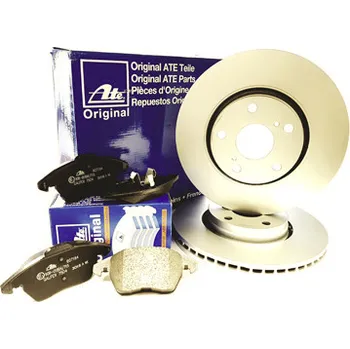 Brzdový komplet Brzdy kotouče a desky přední AUDI A4 (B5) A6 (C4) 288mm - ATE