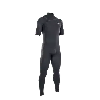 Neoprenový oblek neopren ION Protection Suit 3/2 SS Front Zip BLACK velikost neoprenů a trapézů 54/XL