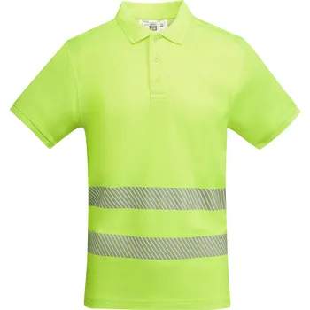 Pánské tričko Roly Atrio Pánské reflexní polo tričko HV9318 Fluor Yellow 221 M