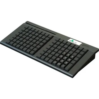 Klávesnice PKB-111 Pokladní klávesnice, USB, 111 kláves, 3st. MSR, černá