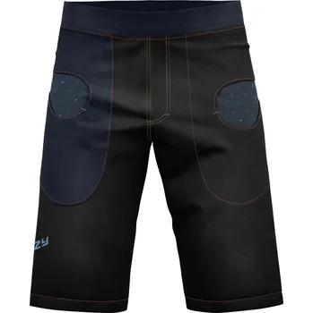 Pánské kraťasy CRAZY SHORT GULP MAN JEANS-BLACK Velikost: XL