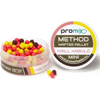Návnadová surovina PROMIX - Pelety Method Wafter Pellet Mini Krill Mušle 18 g