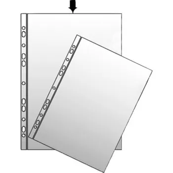 Závěsný euro obal U A4 150µ čirý