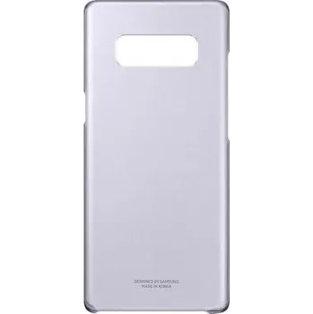Pouzdro na mobilní telefon Samsung EF-QN950C Clear Cover pro Galaxy Note8 orchid gray (Kryt Case Samsung EF-QN950CV Note 8 N950 orchid gray Clear Cover (EF-QN950CVEGWW))