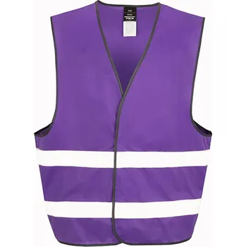 Result Unisex bezpečnostní reflexní vesta R200X Purple L/XL