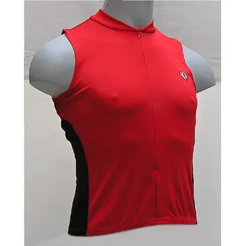 cyklistický dres PEARL IZUMI dres Sleeveless W červená - XL