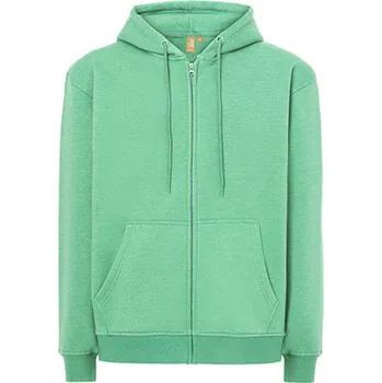 Pánská mikina Jhk Unisex mikina s kapucí JHK425 Eucalyptus 3XL