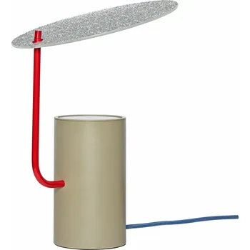 Lampička Hübsch, Stolní lampa Disc khaki - Formadore