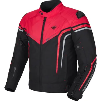 Moto bunda Bunda na motocykl RSA Compact 2 EVO černo-šedo-červená L