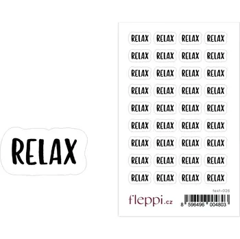 samolepka Fleppi Samolepky Relax