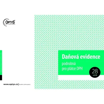 Tiskopis Daňová evidence podrobná pro plátce DPH A4