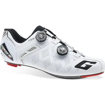 Pánské cyklistické tretry GAERNE tretry sil.Stilo Carbon PLUS white - 45 44