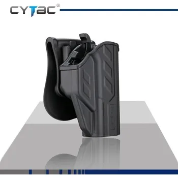 Sportovní střelba CYTAC Pistolové pouzdro pro CZ P10C T-ThumbSmart Cytac® + verze pro CZ P10C se svítilnou Nightstick TM-550XLS