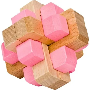 Hlavolam Barevný hlavolam kostka | dřevěný hlavolam - Model4