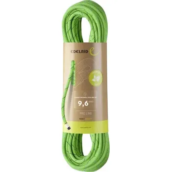 Lano Lano Edelrid Tommy Caldwell Eco Dry DT 9,6mm 80 m Barva: zelená