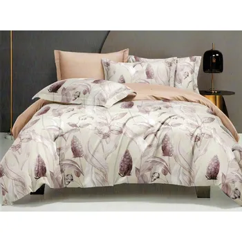 Povlečení Bavlněné povlečení KVĚTY FIALOVÉ 140x200 ,70x90,40x50