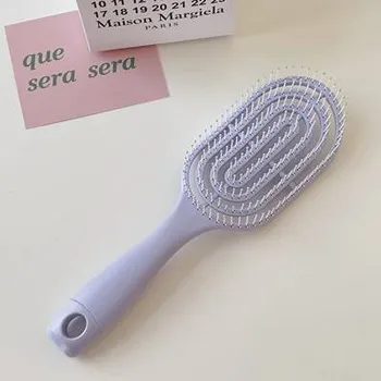 kartáč na vlasy Lehký masážní kartáč na vlasy - Nachový