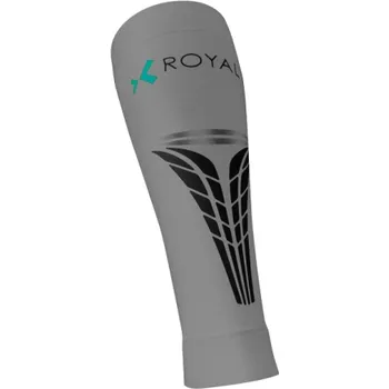 Cyklistické návleky ROYAL BAY Extreme kompresní lýtkové návleky světle šedé 7041 - velikost M