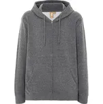 Jhk Unisex mikina s kapucí JHK425 Dark Grey Melange XXL