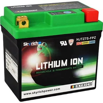 Motobaterie Skyrich Lithium motobaterie HJTZ7S-FPZ (12V 48Wh) 4 Ah