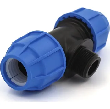 Fitinka TECNO PLASTIC T-kus s vnějším závitem 25x3/4"x25 40 902 025 034S