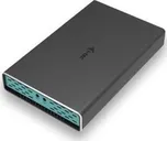 iTec MySafe USB-C/USB-A 2x M.2 SATA Drive Metal External case with RAID 10Gbps