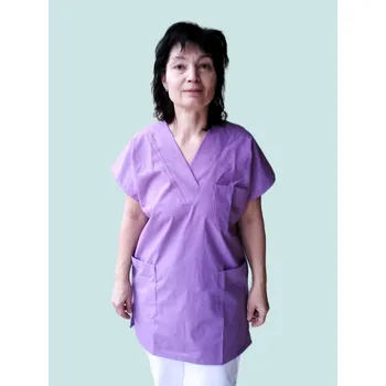 Zdravotnický oděv Halena operační kepr Fialová Velikost: XL