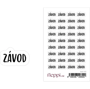 samolepka Fleppi Samolepky Závod