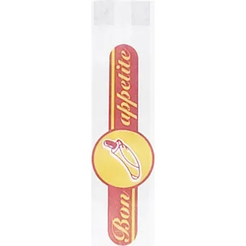 Jednorázové nádobí Sáček papírový Párek v rohlíku/200ks