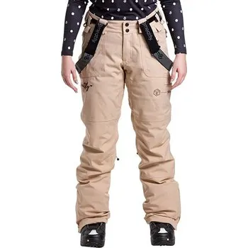 Snowboardové kalhoty Meatfly dámské SNB & SKI kalhoty Foxy Latte | Písková | Velikost S