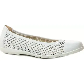 Dámské baleríny CAPRICE 9-22151-42 white nappa, dámské baleríny vel.37