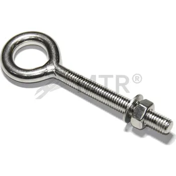 Vrut MTR Oko svařované nerezové Varianta: Oko svařované nerezové M5x75mm nerez A2