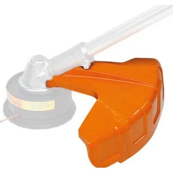 Křovinořez Ochranný kryt strunové hlavy křovinořezu, STIHL (41800071030) (Ochranný kryt pro strunové žací hlavy a PolyCut Stihl - vhodný pro vyžínače - křovinořezy Stihl FS 89/FS 91/FS 111/FS 131/FS 240/FSA 130/FR 410/FR 460/FS-KM a FS 94. Max. průměr kruhového zábě