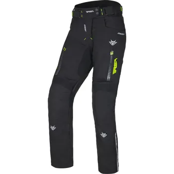 Moto kalhoty Dámské kalhoty na motorku RSA Greby 2 černo-fluo žluté XL