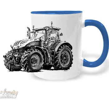 Hrnek - Traktor Steyr Barva: Modrá