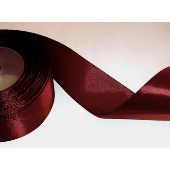 Stuha Stuha saténová jednolící, WS8060, šíře 38 mm, cena za 1 metr