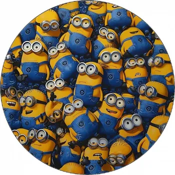 Jedlá dekorace na dort Jedlý papír Mimoni 19,5 cm