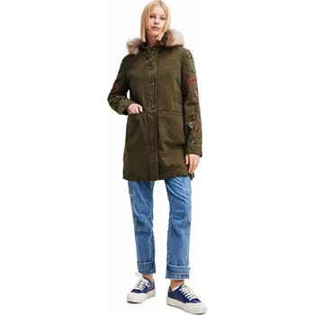 Chlapecká bunda Dětská bunda Desigual 23WWEW64 zelená 91X, vel. S