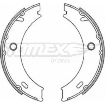 Brzdová čelist Sada brzdových čelistí TOMEX Brakes TX 21-18