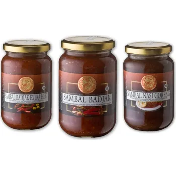 Omáčka sambalshop Výběr Sambalů TOP 3 ( S )