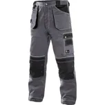 Pánské pracovní kalhoty do pasu CXS ORION TEODOR, šedo-černé Canis | vel. 44
