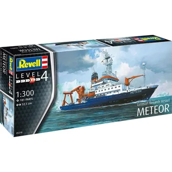 Plastikový model Revell Plastic ModelKit loď 05218 - German Research Vessel Meteor (1:300) - expresní doprava