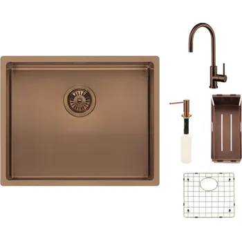 Nerezový dřez Nerezový dřez Reginox SET Miami 500 + baterie Cano + příslušenství Copper