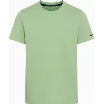 Pánské tričko PORSCHE DESIGN Essential T-shirt Tričko sportovní s kulatým výstřihem a logem pastelová zelená (Ultralehké, skladné tričko vodoodpudivé.)