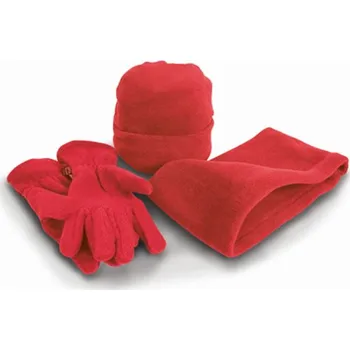 Nákrčník Result Zimní fleece set R040X Red S